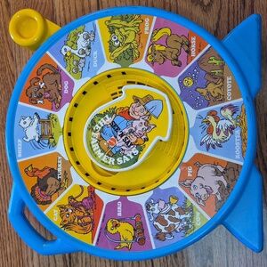 Mattel See 'N Say Animal Sound Wheel - Blue and Yellow